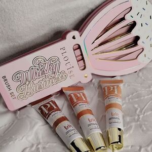 P.Louise Lip Base And Makeup Brush Bundle